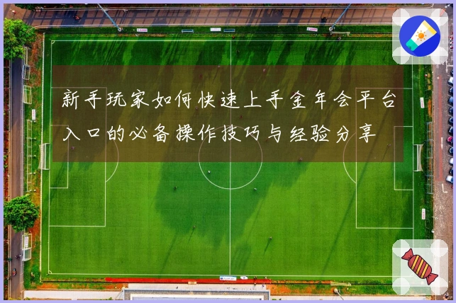 新手玩家如何快速上手金年会平台入口的必备操作技巧与经验分享